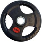 Hc Home Fitness Gumírozott markolatú 10kg súlytárcsa 51mm 10 KG Súlytárcsa