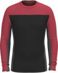 SMARTWOOL Classic Thermal Merino Base Layer Colorblock Crew férfi hosszú ujjú S fekete