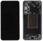 Samsung GH82-36368E-PA Gyári Samsung Galaxy S25 Plus OLED kijelző érintővel kerettel, előlap, kék-fekete (GH82-36368E-PA)