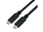 Roline Cablu USB 3.2 type C la type C Emark 100W 5m Negru, Roline 11.02. 9066 (11.02.9066-10)