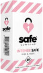 Safe Intense Safe bordázott - pontozott óvszer - 10 db