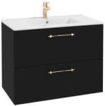 ArtDef Mosdószekrény FERATA D80 2S/45 | fekete 80 cm (190-D-08062)