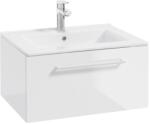 ArtDef Mosdószekrény FERATA D60 1S/45 | fehér 60 cm (190-D-06059)