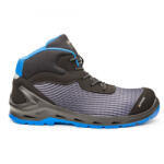 Portwest BASE i-Cyber Fluo bakancs S1P ESD SRC (fekete/kék 45) (B1213BKB45)