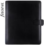 Filofax Kalendárium, gyűrűs, betétlapokkal, A5, FILOFAX Metropol, fekete