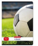 Herlitz Sport kockás füzet, A4, Foci (H_2025_400200725)
