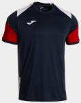 Joma Danubio Short Sleeve T-shirt Dark Navy White 2xs
