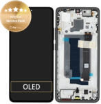 Xiaomi Poco X7 Pro 2412DPC0AG - Ecran LCD + Sticlă Tactilă + Ramă (Black) - 56000300O1000 Genuine Service Pack, Black