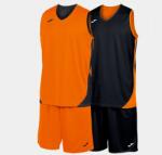 Joma KANSAS TWO-PIECE SET narancssárga fekete 4XL