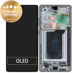 Samsung Galaxy S25 Ultra - Ecran LCD + Sticlă Tactilă + Ramă (Titanium Black) - GH82-36387D Genuine Service Pack, Titanium Black