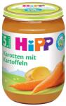 Hipp Био зеленчуково пюре Hipp - Ранни моркови и картофи, 190 g (4110) - kindermarket