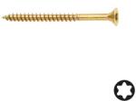  Faforgácslapcsavar SF 5x140/75 TX RM, sárgára horg