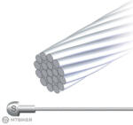 Jagwire fékkábel 1, 6x2000mm, rozsdamentes acél
