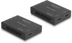 Delock HDMI-hosszabbító készlet Cat. 6-os kábelen keresztül 4K 60 Hz 50 m (DL-65955)