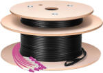 LogiLink Fiber törzskábel U-DQ(ZN)BH, 8 eres multimódusú OM4, 140 m, LC/UPC - LC/UPC (FT2U140)