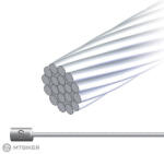 Jagwire 12RG3050 - 1, 2x3050mm, átviteli kábel galvanizált