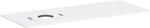Hansgrohe Xilesa E blat 137.5x55 cm alb 54278700 (54278700)