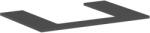 Hansgrohe Xilesa E blat 78x55 cm gri 54269760 (54269760)