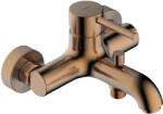 Oltens Molle kád és zuhany csaptelep fali réz csiszolt 34000610 (34000610)