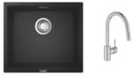 GROHE Készlet konyhai csaptelep Grohe Concetto 31483DC2, gránit mosogató Grohe K700 31653AP0