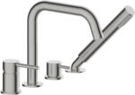 Oltens Molle kád és zuhany csaptelep fürdőkád fölé nikkel 34200910 (34200910)