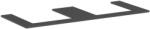 Hansgrohe Xilesa E szekrény feletti pult 137.5x55 cm szürke 54274760