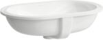 Laufen Savoy mosdótál 51x31 cm ovális alulról beépíthető fehér fényes H8189460001551 (H8189460001551)
