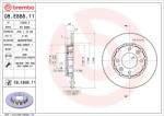BREMBO féktárcsa BREMBO 08. E888.11 (08.E888.11)