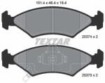 TEXTAR fékbetétkészlet, tárcsafék TEXTAR 2537401 (2537401)