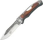 HARAHU Outdoor összecsukható kés CO - 18064 - Barna / 23, 5 / 13cm KP18064