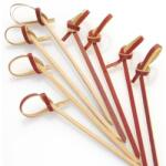  Tiki bambusz koktélnyárs 90mm 100db/cs piros - mindenamibar