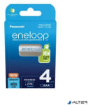 Panasonic Tölthető elem, AAA mikro, 4x800 mAh Ni-MH, PANASONIC "Eneloop (BK4MCDE-4BE)