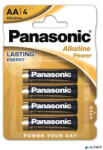 Panasonic Elem, AA ceruza, 4 db, PANASONIC "Alkaline power (LR6APB-4BP/LR6APB/4BP) - alter