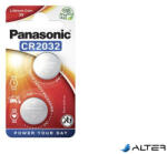 Panasonic Gombelem, CR2032, 2 db, PANASONIC (CR2032/2B-PAN) - alter