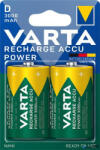 VARTA Tölthető elem, D góliát, 2x3000 mAh, előtöltött, VARTA "Power (56720 101 402) - alter