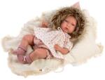 Llorens Llorens: Mimi újszülött 40cm-es síró kislány baba takaróval