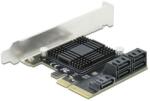 Delock 5 port SATA PCI Express x4 Card Low Profile Form Factor 90498 (90498)