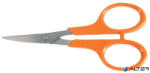 Fiskars Olló, körömvágó, 10 cm, hajlított, FISKARS "Classic", narancssárga (1000813) - alter