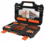 Black Tools +Decker 104 darabos vegyes titánium készlet A7230-XJ (A7230-XJ)