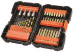 Black Tools +Decker 41 darabos titánium fúró és csavarozó készlet A7227-XJ (A7227-XJ)