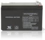 Eurocase akkumulátor az UPS NP12-12, 12V, 12Ah (RBC4) számára (NP12-12)