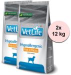 Vet Life Hypoallergenic fish & potato 2x12 kg