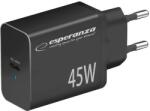 Esperanza încărcător rapid 45w usb-c pd 45w (EZC108K)