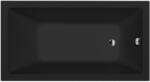 POLYSAN Noemi 150x80 cm matt fekete (71727.21)
