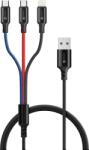 CONNECT IT Wirez - 3in1, 1, 2m, fekete (CCA-2051-BK)