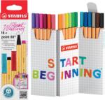 STABILO point 88 Zick-Zack Desk set, 18 szín
