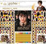 Jiri Models Harry Potter matrica és zsírkréta szett, 500 db