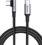 SWISSTEN USB-C/USB-C 5A (100W) kábel laptopokhoz 2 m fekete (71506560)