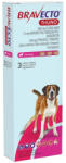 MSD BRAVECTO TRIUNO antiparazitar intern si extern pentru caini 600mg (40-60 kg) - 3 tablete masticabile