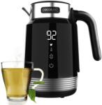 Cecotec Ceainic electric Cecotec ThermoSense 600 Touch Negru, 1, 7 L, 2.200 W, fara BPA, otel inoxidabil si plastic de cea mai inalta calitate, lumina LED si lumina de operare, baza de 360 de grade (01748) Fierbator